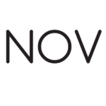 Logo de Novia Care avec cœur et main.
